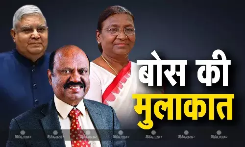 राज्यपाल सीवी आनंद बोस ने राष्ट्रपति द्रौपदी मुर्मू और उपराष्ट्रपति जगदीप धनखड़ से की मुलाकात