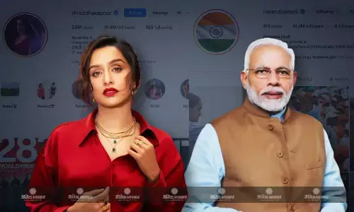फिल्म स्त्री 2 की सक्सेस के बीच इंस्टाग्राम पर पीएम मोदी से आगे निकलीं श्रद्धा कपूर, इस एक्ट्रेस के हैं सबसे ज्यादा फॉलोअर्स