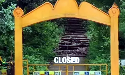 दुर्घटनाओं से बचने झरना और पहाड़ पर स्थित पर्यटन स्थल किये गये बंद