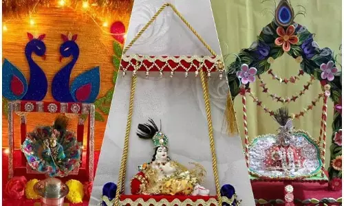 इस कृष्ण जन्माष्टमी पर लड्डू गोपाल के लिए घर पर बनाएं सुंदर झूला, इन आईडियाज के साथ