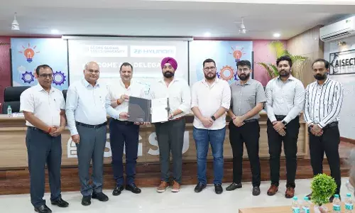 स्कोप ग्लोबल स्किल्स यूनिवर्सिटी में हुंडई मोटर्स द्वारा स्थापित स्किल लैब का उद्घाटन