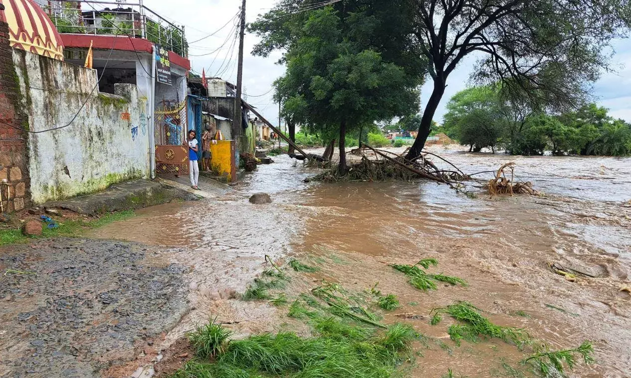 बाढ़ का पानी उतरते ही ठंडा पड़ा अतिक्रमण का चिन्हांकन, बीस साल में पहली बार शहर ने झेली बाढ़ की त्रासदी