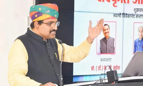 शोध समाज हित में होना चाहिए : कुलगुरु प्रो. सुरेश