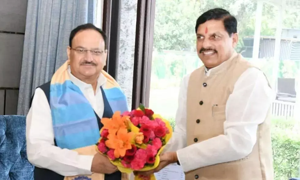 मुख्यमंत्री डॉ. मोहन यादव ने केंद्रीय मंत्रियों से विकास परियोजनाओं पर की चर्चा