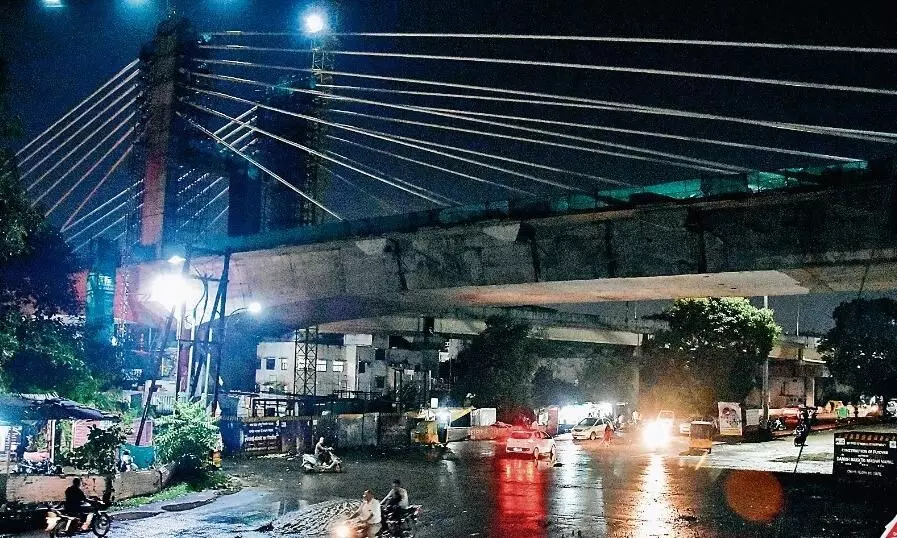 अक्टूबर तक तैयार होगा मदन महल केबल स्टे ब्रिज अक्टूबर तक तैयार होगा मदन महल केबल स्टे ब्रिज