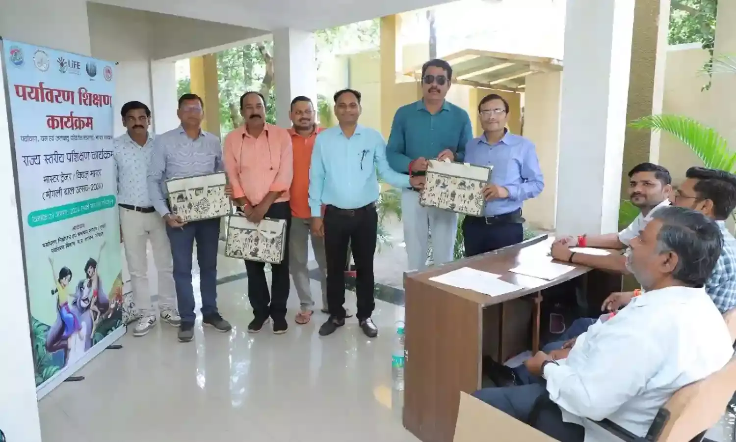 पर्यावरण का राज्य स्तरीय कार्यक्रम भोपाल में, पन्ना से राजकिशोर शर्मा एवं रामकिशोर गर्ग हुए सम्मलित