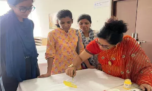 स्कोप ग्लोबलस स्किल्स यूनिवर्सिटी में आर्ट एंड क्राफ्ट कार्यशाला संपन्न