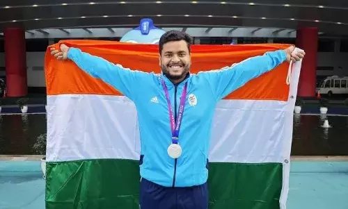 पेरिस पैरालंपिक में भारत के नाम आठवां मेडल, योगेश कथुनिया ने डिस्कस थ्रो में जीता सिल्वर