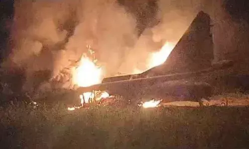 राजस्थान के बाड़मेर में एयरफोर्स का MiG-29 विमान हुआ क्रैश, पायलट सुरक्षित, वायुसेना ने दी बड़ी जानकारी