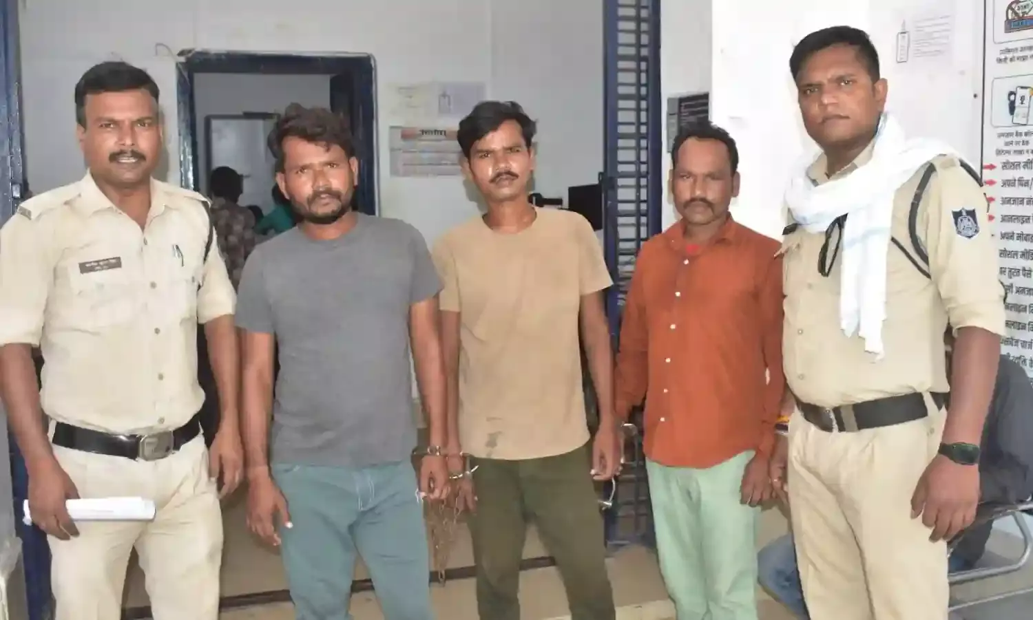 युवक को खुदकुशी के लिए प्रताड़ित करने पर 3 सगे भाई गिरफ्तार, भेजे गए जेल