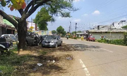 ट्रांसपोर्ट नगर निर्माण में लेटलतीफी का खामियाजा भुगत रहे वाहन चालक