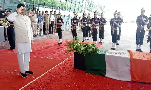 राष्ट्रहित में देह समर्पित करने से बेहतर सौभाग्य कुछ नहीं - मुख्यमंत्री डॉ. यादव