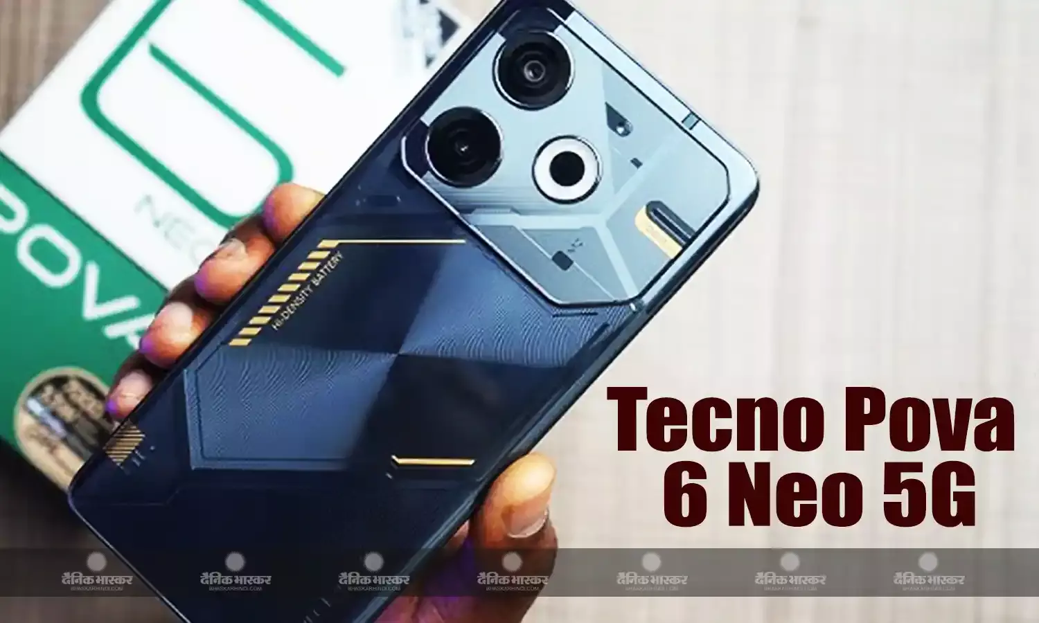 Tecno Pova 6 Neo 5G भारत में 11 सितंबर को होगा लॉन्च, प्रमुख स्पेसिफिकेशन टीज