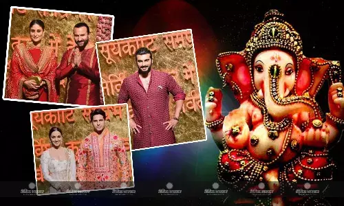 अंबानी के गणेश दर्शन उत्सव में शामिल हुए बॉलीवुड सितारे, आमिर,सैफ से लेकर करीना, कियार तक ने लूटी महफिल
