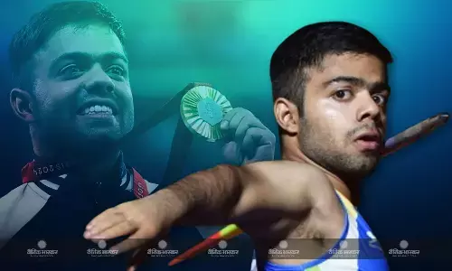 दूसरे से पहले पायदान पर पहुंचे नवदीप, टॉप पर चल रहे ईरानी एथलीट हुए डिस्क्वालिफाई, जाने पूरा मामला दूसरे से पहले पायदान पर पहुंचे नवदीप, टॉप पर चल रहे ईरानी एथलीट हुए डिस्क्वालिफाई, जाने पूरा मामला