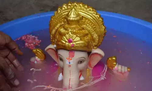 घर पर किया है बप्पा को स्थापित, नहीं जा सकते हैं विसर्जित करने, तो ऐसे करें घर पर विसर्जन