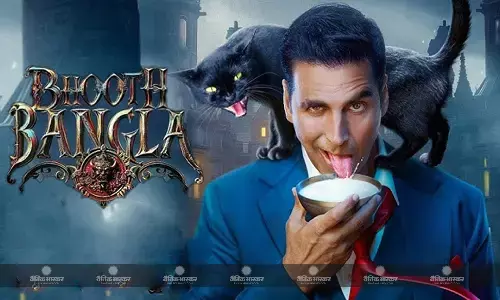 बर्थडे पर अक्षय कुमार ने दिया अपने फैन्स को गिफ्ट, काली बिल्ली के साथ भूत बंगला का दिखाया पहला लुक
