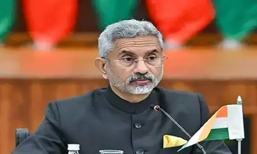 गाजा में हो रहे कत्लेआम पर विदेश मंत्री एस जयशंकर ने जाहिर की चिंता, खाड़ी देशों की बैठक में भारत का रखा पक्ष गाजा में हो रहे कत्लेआम पर विदेश मंत्री एस जयशंकर ने जाहिर की चिंता, खाड़ी देशों की बैठक में भारत का रखा पक्ष