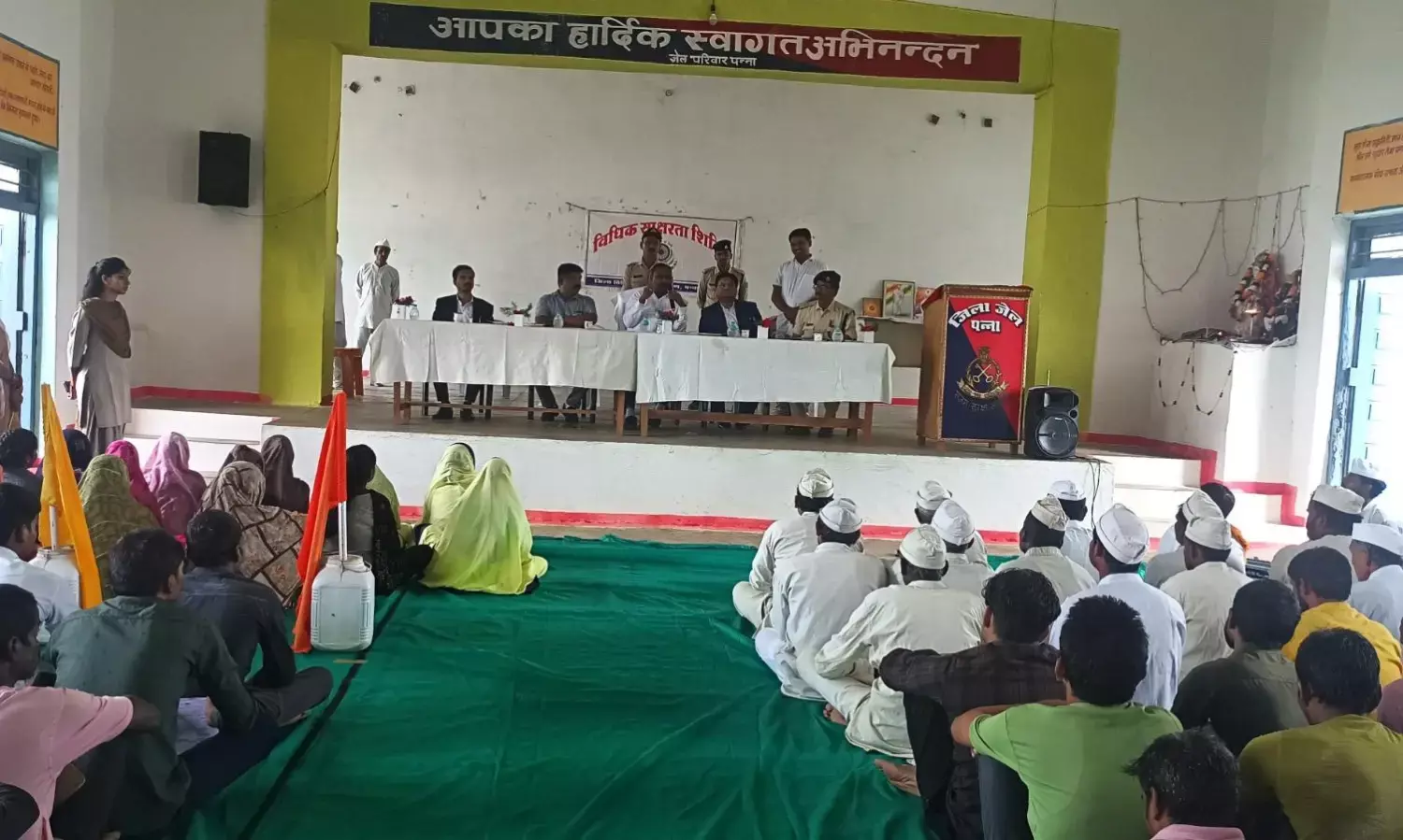 प्रधान जिला न्यायाधीश ने किया जिला जेल का निरीक्षण