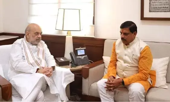 मुख्यमंत्री डॉ मोहन यादव की केंद्रीय गृह और सहकारिता मंत्री अमित शाह से हुई मुलाकात