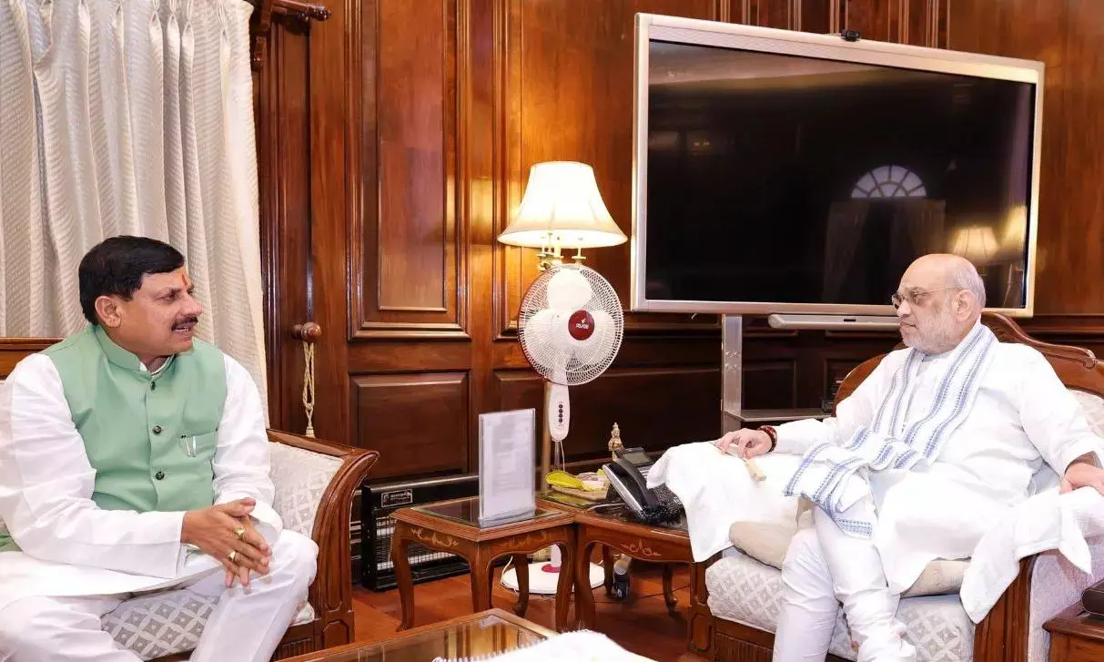 मुख्यमंत्री मोहन यादव ने केंद्रीय मंत्री अमित शाह से की मुलाकात, एमपी में दुग्ध उत्पादन बढ़ने से सांची दुग्ध संघ का होगा उन्नयन