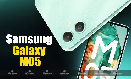 Samsung Galaxy M05 भारत में हुआ लॉन्च, इसमें है 5,000mAh बैटरी और 50-मेगापिक्सल कैमरा Samsung Galaxy M05 भारत में हुआ लॉन्च, इसमें है 5,000mAh बैटरी और 50-मेगापिक्सल कैमरा
