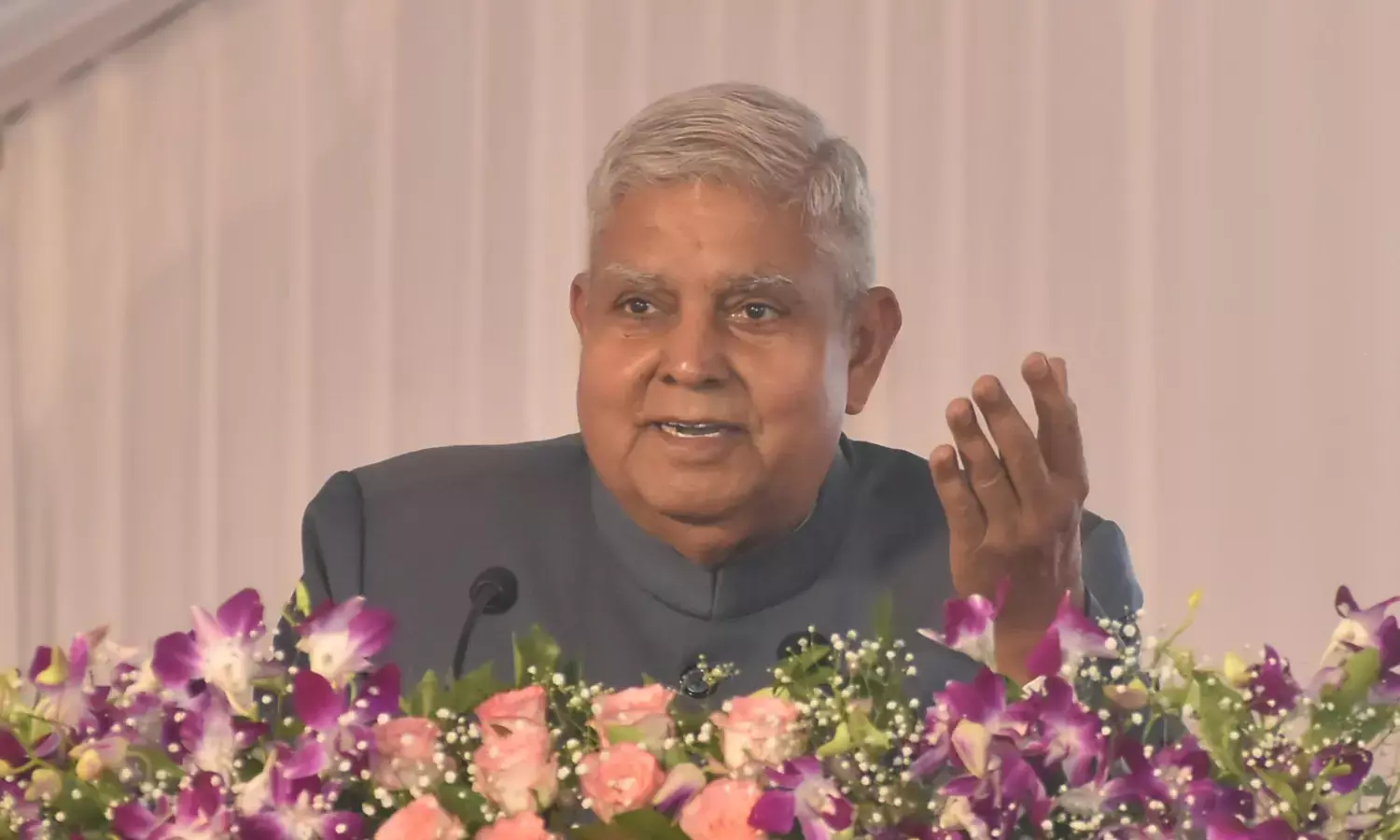 उपराष्ट्रपति ने किया रामदेव बाबा यूनिवर्सिटी के डिजिटल टावर का उद्घाटन