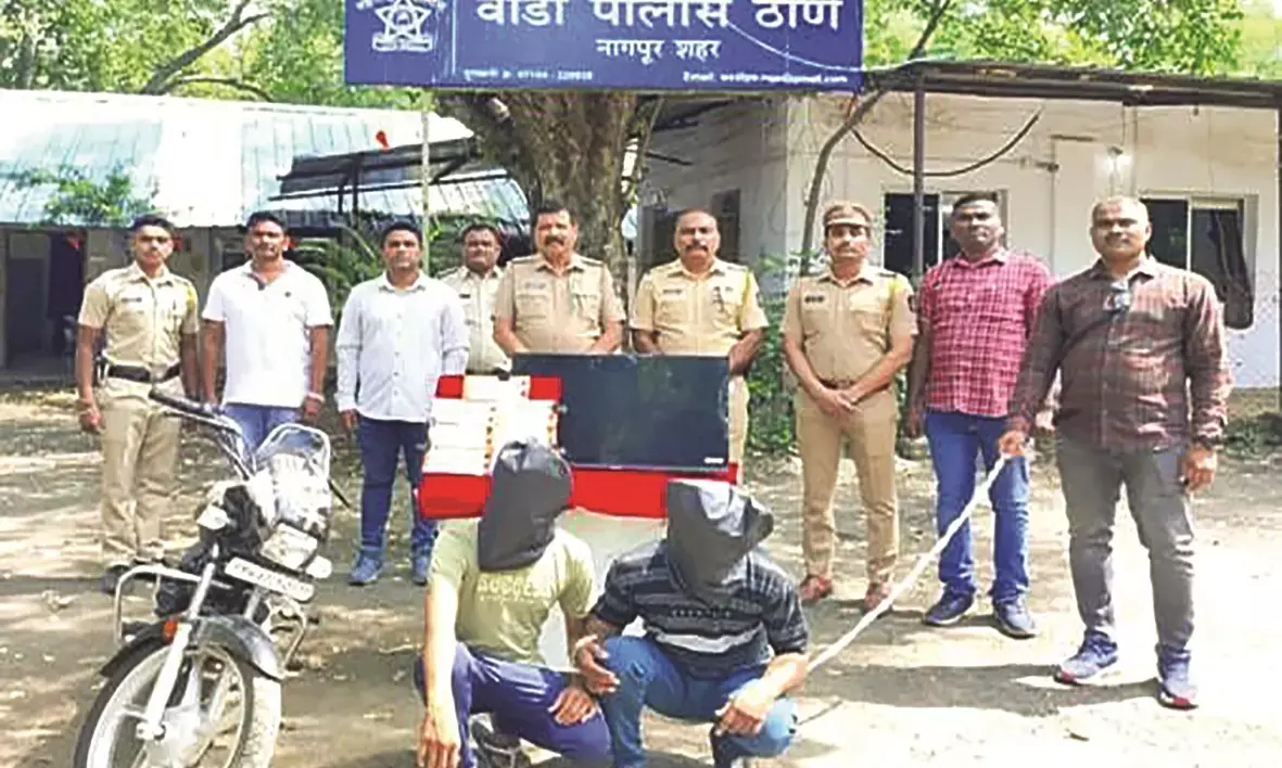 एमडी ड्रग्स पावडर के साथ दो आरोपी गिरफ्तार- दो फरार, एनडीपीएस दस्ते की कार्रवाई