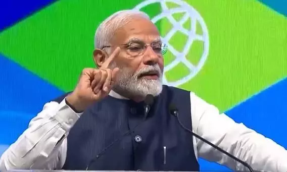 प्रधानमंत्री मोदी ने कहा हम एक दूसरे से जो सीखेंगे वो मानवता की भलाई में काम आएगा | PM Modi said whatever we learn from each other will be useful for the