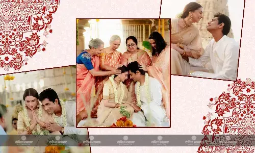 सिद्धार्थ संग शादी के बंधन में बंधी बॉलीवुड एक्ट्रेस अदिति राव हैदरी, शादी की पहली तस्वीरें आई सामने