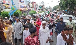 शहडोल- ईद मिलादुन्नबी पर शहर में निकाला गया जुलूस