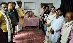 पन्ना-पूर्व विधानसभा अध्यक्ष श्रीनिवास तिवारी की मनाई गई जयंती