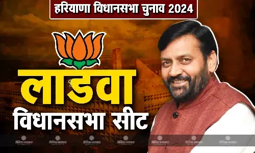 बीजेपी ने मौजूदा मुख्यमंत्री नायब सिंह को लाडवा विधानसभा सीट से प्रत्याशी बनाया