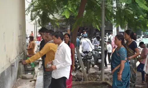 जिला अस्पताल के हालात, पांच मंजिला इमारत में पेयजल संकट जिला अस्पताल के हालात, पांच मंजिला इमारत में पेयजल संकट