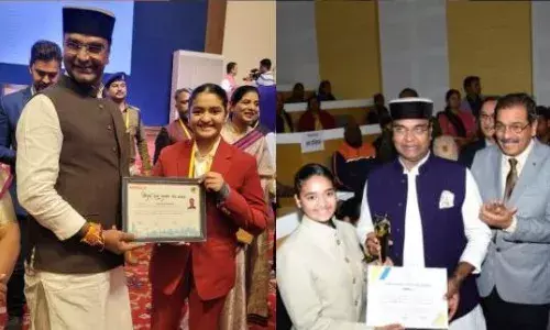 खेल अकादमी की डेफ ओलम्पिक पदक विजेता कु. गौरांशी शर्मा यूनीसेफ मुख्यालय न्यूयार्क पहुंची, खेल मंत्री विश्वास कैलाश सारंग ने दी बधाई