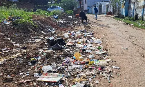 कचरे के बीच स्वच्छता ही सेवा अभियान