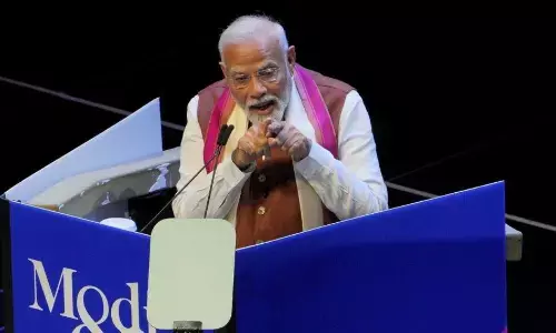 अब भारत पीछे नहीं चलता बल्कि नेतृत्व करता है, न्यूयार्क में भारतवंशियों से बोले पीएम मोदी