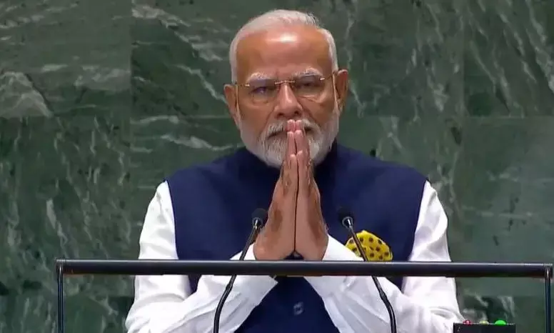 आतंकवाद वैश्विक शांति और सुरक्षा के लिए गंभीर खतरा, संयुक्त राष्ट्र में बोले प्रधानमंत्री नरेंद्र मोदी, दुनिया के सुरक्षित भविष्य को लेकर रखा भारत का पक्ष