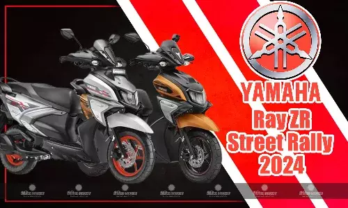 Yamaha Ray ZR Street Rally 2024 नए कलर और फीचर्स के साथ हुआ लॉन्च, शुरुआती कीमत 98,130 रुपए