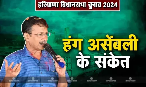 रोड शो के दौरान केजरीवाल ने बीजेपी को घेरा, लगाए कई सारे आरोप, हंग असेंबली के भी दिए संकेत