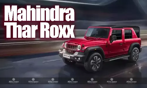 Mahindra Thar Roxx 4x4 की कीमतों का हुआ खुलासा, अगले महीने से बुकिंग और दशहरा से डिलीवरी शुरू होगी