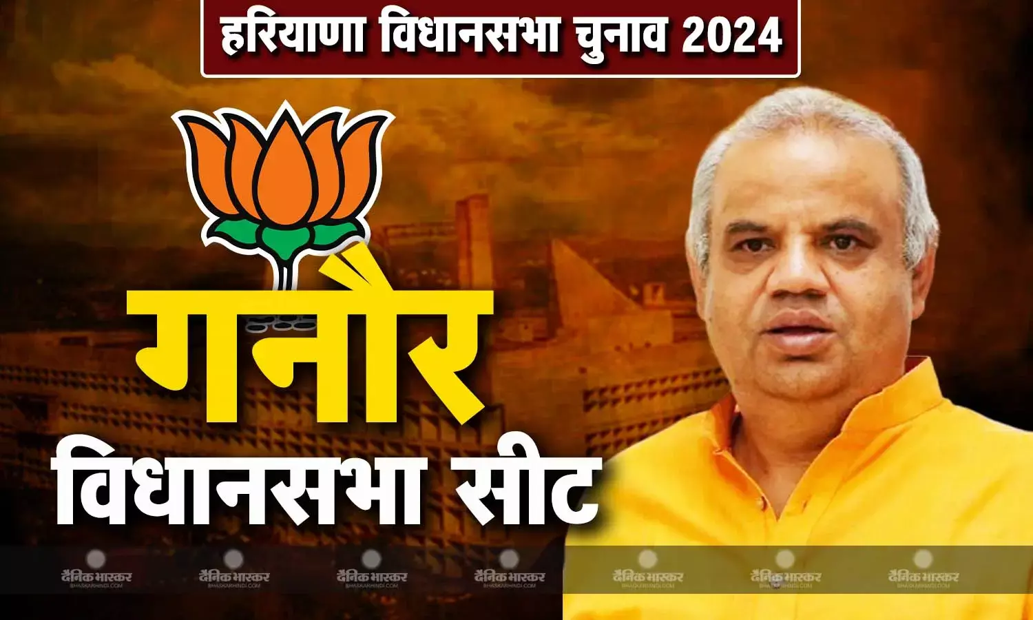 हरियाणा की गनौर विधानसभा सीट से बीजेपी उम्मीदवार देवेंद्र कौशिक के सामने बड़ी चुनौती