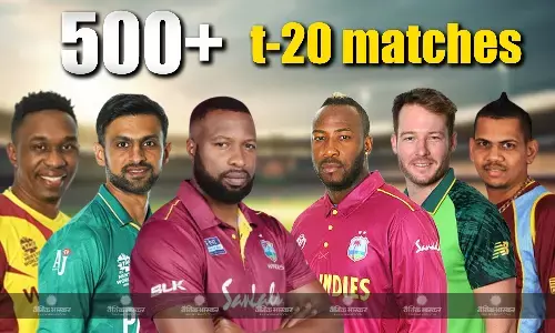 केवल पांच खिलाड़ियों ने खेले हैं 500 से ज्यादा टी-20 मैच, इनमें एशिया का एक खिलाड़ी शामिल, जानें कौन? केवल पांच खिलाड़ियों ने खेले हैं 500 से ज्यादा टी-20 मैच, इनमें एशिया का एक खिलाड़ी शामिल, जानें कौन?