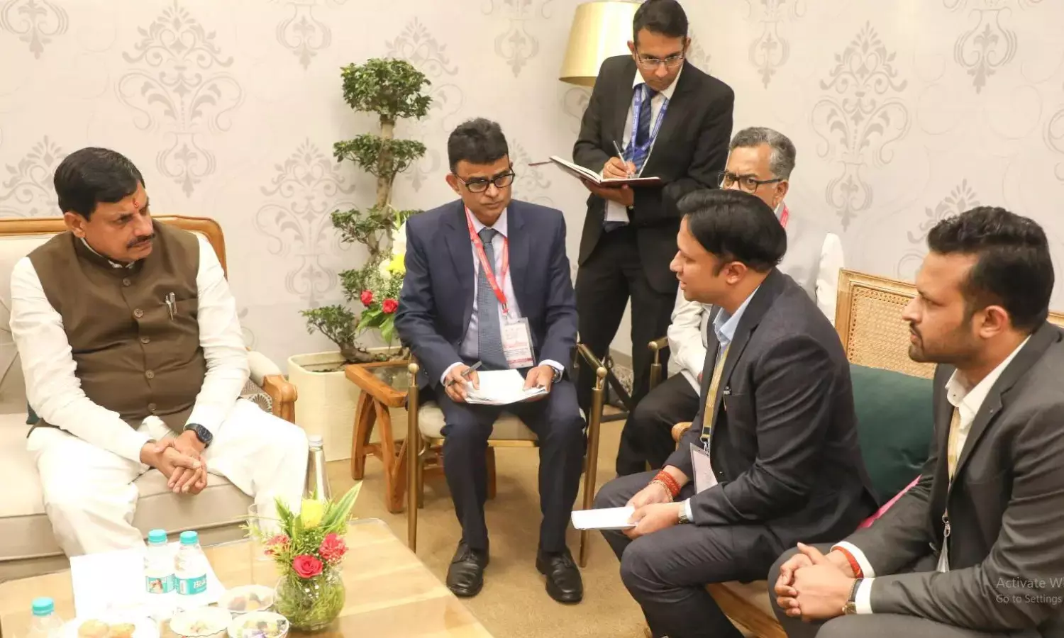 मुख्यमंत्री मोहन यादव ने रीजनल इंडस्ट्री कांक्लेव में आये उद्योग समूहों के प्रतिनिधियों से की वन-टू-वन चर्चा