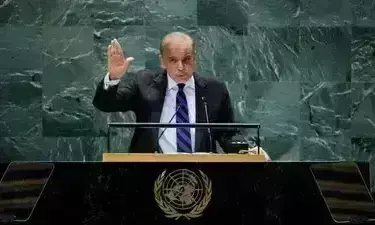 संयुक्त राष्ट्र महासभा बैठक में पाकिस्तानी पीएम शहबाज शरीफ ने अलापा कश्मीर का राग, कहा- लौटाओ कश्मीरीयों का हक