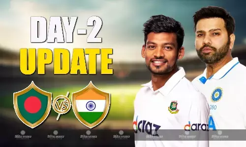 बरसात की भेंट चढ़ा खेल का दूसरा दिन, नहीं फेंकी जा सकी एक भी गेंद, बीसीसीआई ने दी गेम रद्द होने की जानकारी बरसात की भेंट चढ़ा खेल का दूसरा दिन, नहीं फेंकी जा सकी एक भी गेंद, बीसीसीआई ने दी गेम रद्द होने की जानकारी