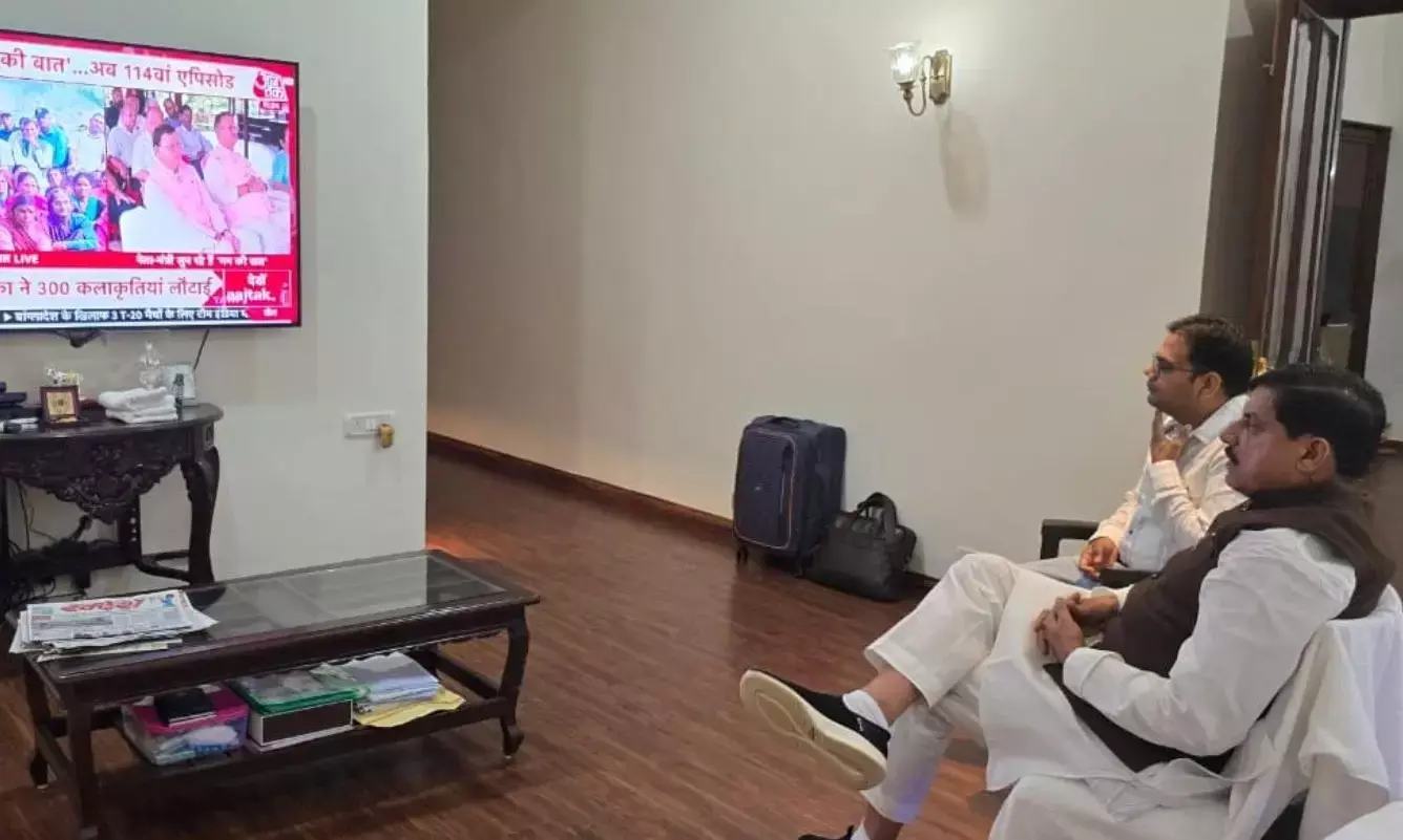 प्रधानमंत्री मोदी ने मन की बात कार्यक्रम में जल-संरक्षण के लिए प्रदेश के महिला स्व-सहायता समूहों की पहल को सराहा