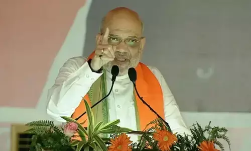 राहुल गांधी राम मंदिर का मखौल उड़ाते हैं..., जनसभा को संबोधित करते हुए बोले अमित शाह