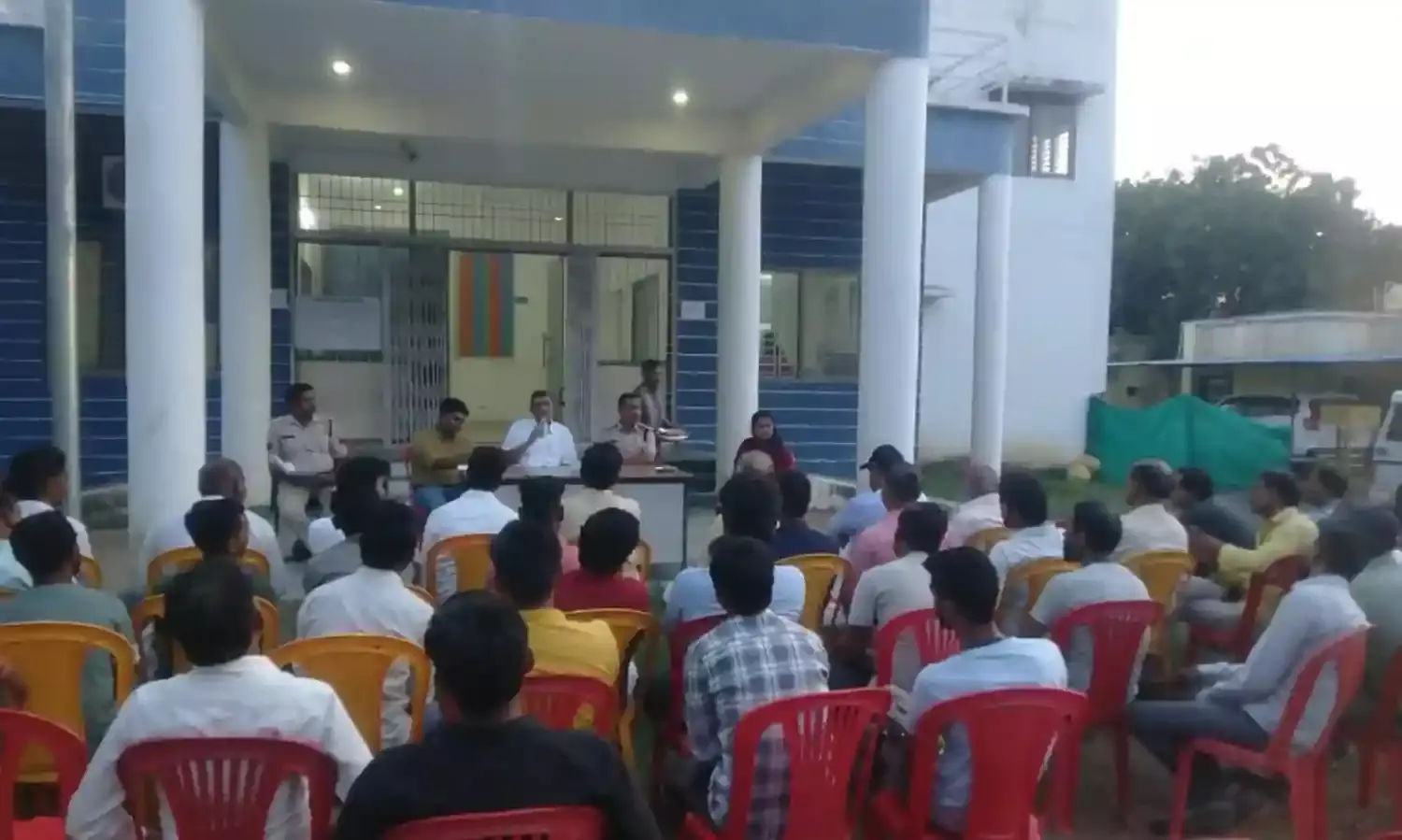 थाना सिमरिया में शांति समिति की बैठक आयोजित