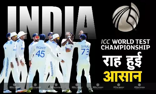 कानपुर टेस्ट में टीम इंडिया ने कसा बांग्लादेश पर शिकंजा, जीत की ओर बढ़ी टीम इंडिया, WTC फाइनल की राह होगी आसान कानपुर टेस्ट में टीम इंडिया ने कसा बांग्लादेश पर शिकंजा, जीत की ओर बढ़ी टीम इंडिया, WTC फाइनल की राह होगी आसान